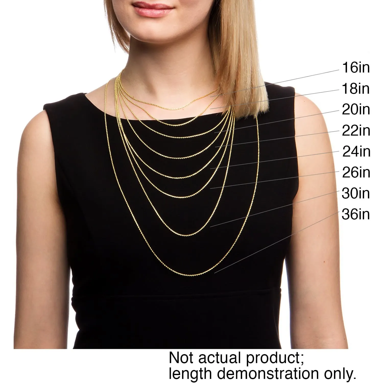 10K Yellow Gold 6.5mm Hollow Figaro Link Chain