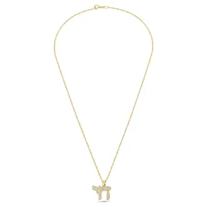 14K Gold Large Embellished Animal Pendant