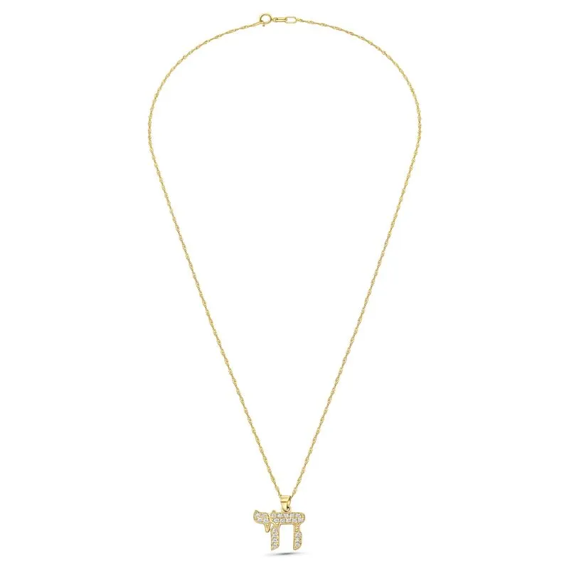 14K Gold Large Embellished Animal Pendant