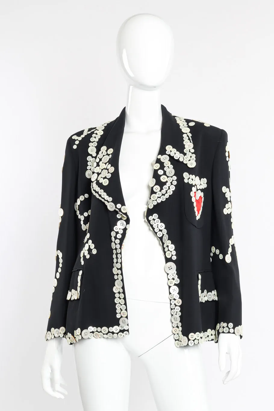 1994 S/S Mother of Pearl Button Blazer