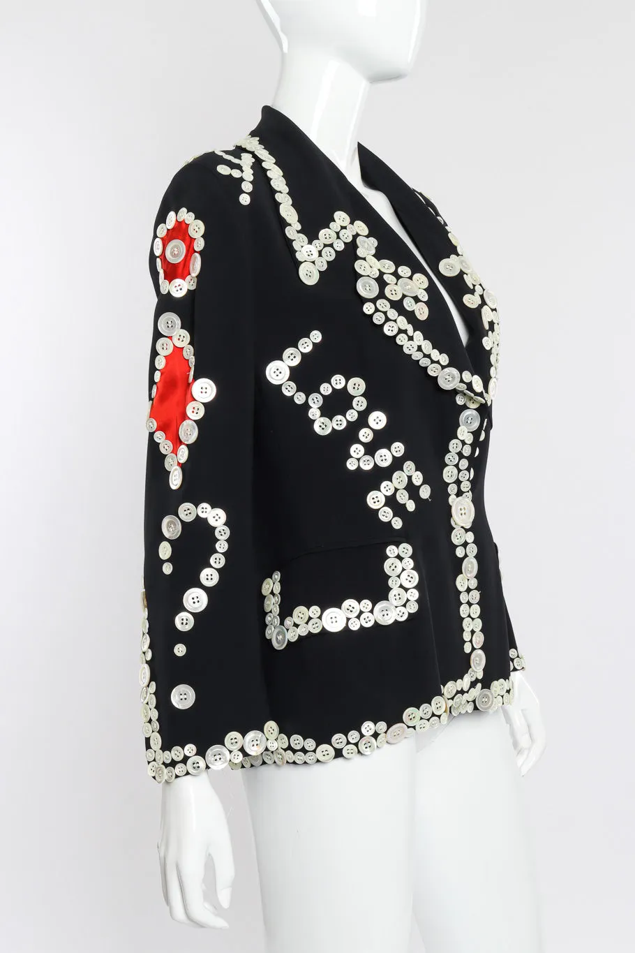 1994 S/S Mother of Pearl Button Blazer