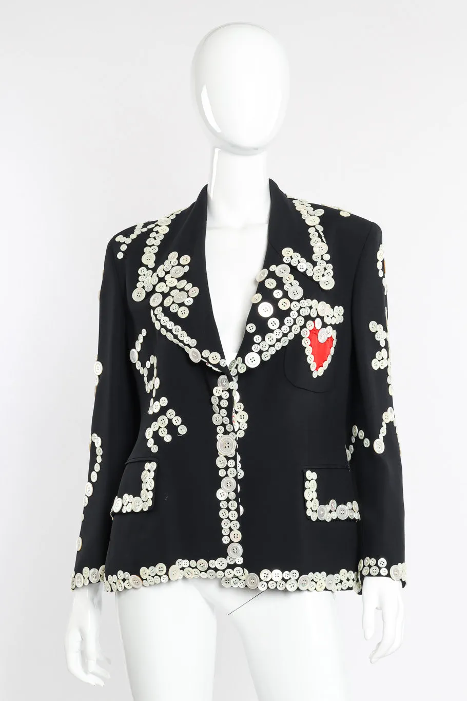 1994 S/S Mother of Pearl Button Blazer