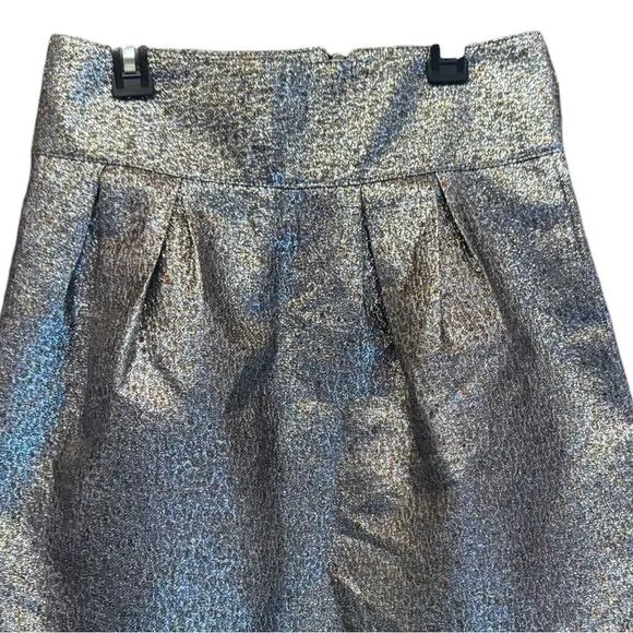 213Industry. Women’s Metallic Zipper Mini Skirt. Size Medium.