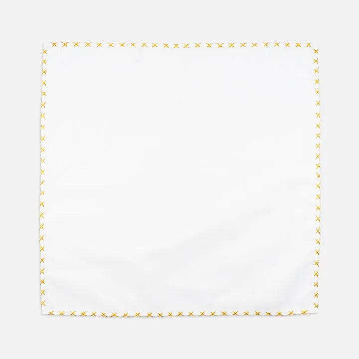 24K Gold Embellished Pocket Square