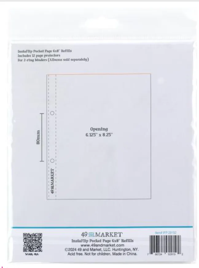 49 and Market 6x8 InstaFlip Pocket Page {F202}