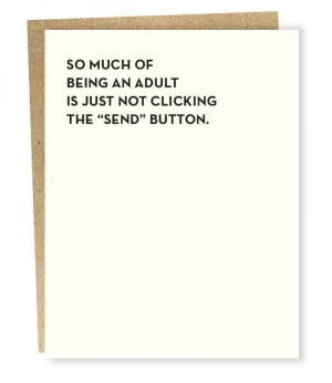 #925 Send Button Card