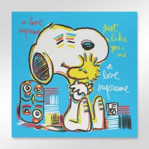 A Love Supreme, Just like You & Me - Lebo Brushed Aluminum Artbond
