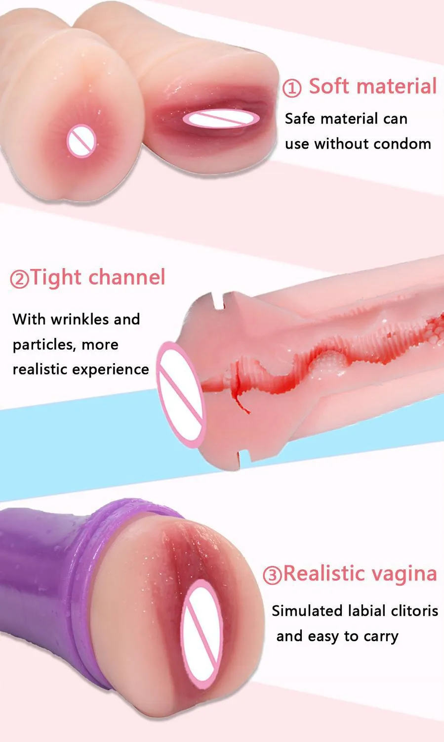 Abdo/MRL Japanese Pocket Pussy Anal Sex Adult Toy