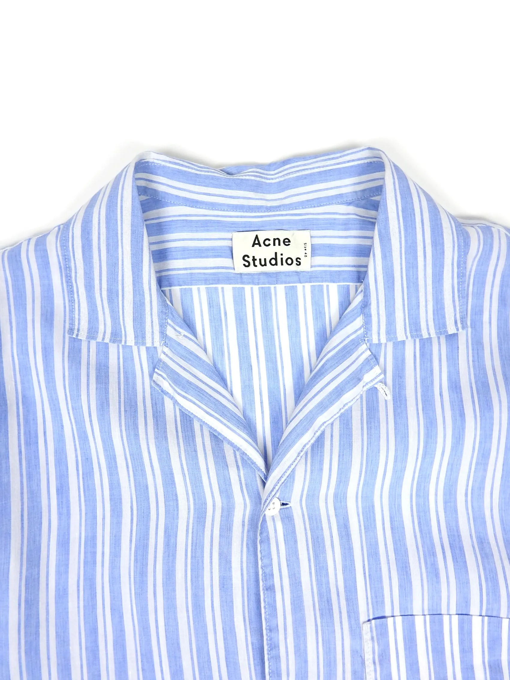 Acne PSS’18 Elms Cham SS Shirt Size 48