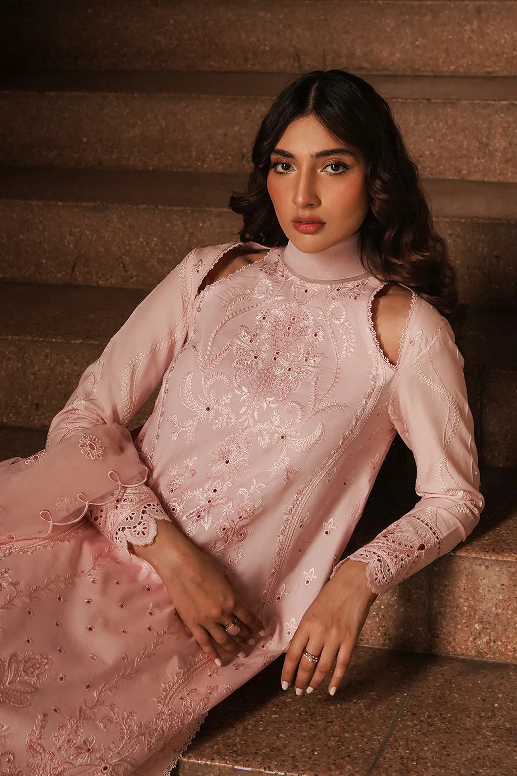 AFROZEH | Chikankari Lawn '24 | Rosella