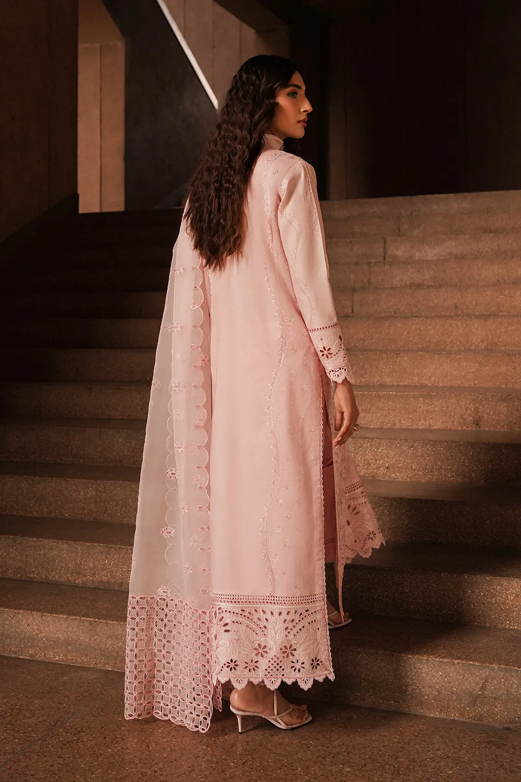 AFROZEH | Chikankari Lawn '24 | Rosella