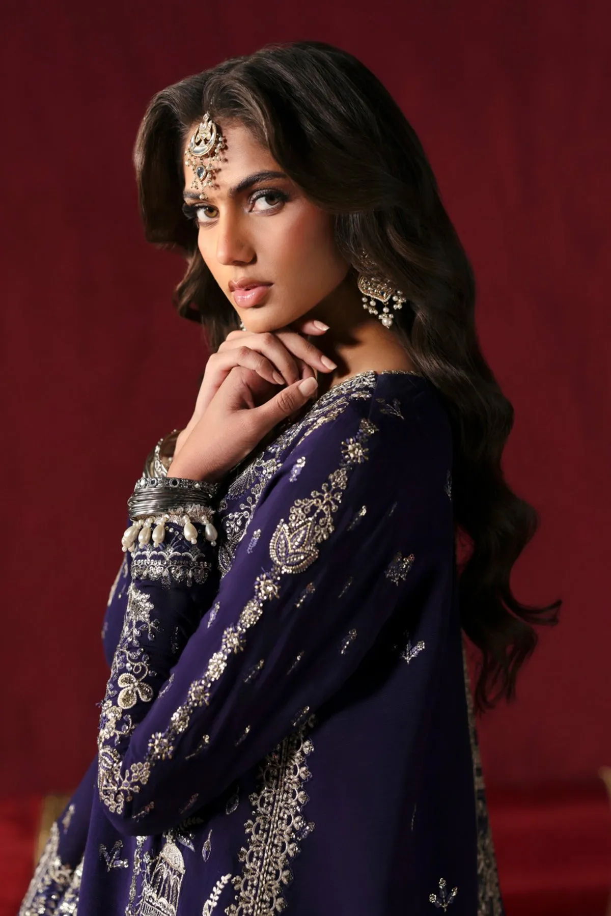 Afrozeh Divani Silk Edition '25 | Kaneez