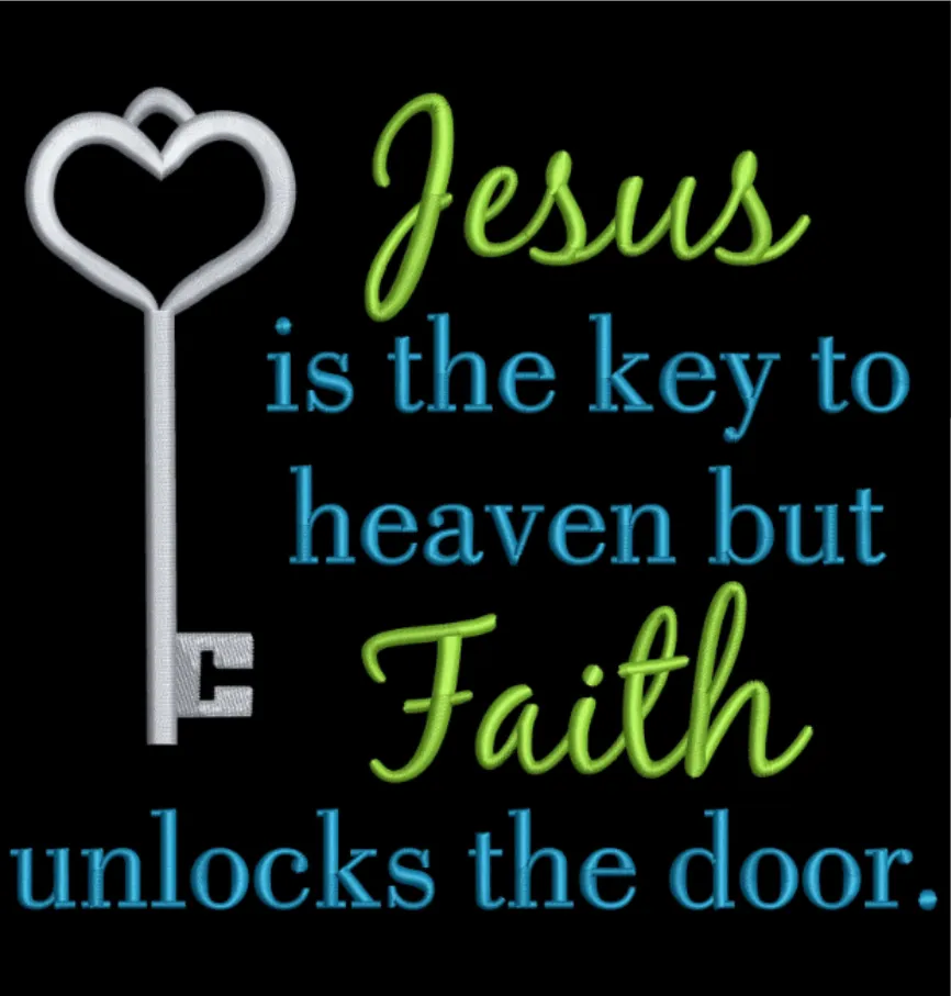 AGD 9808 Jesus is the key