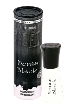 Al Nuaim Denim Black Attar 6ml