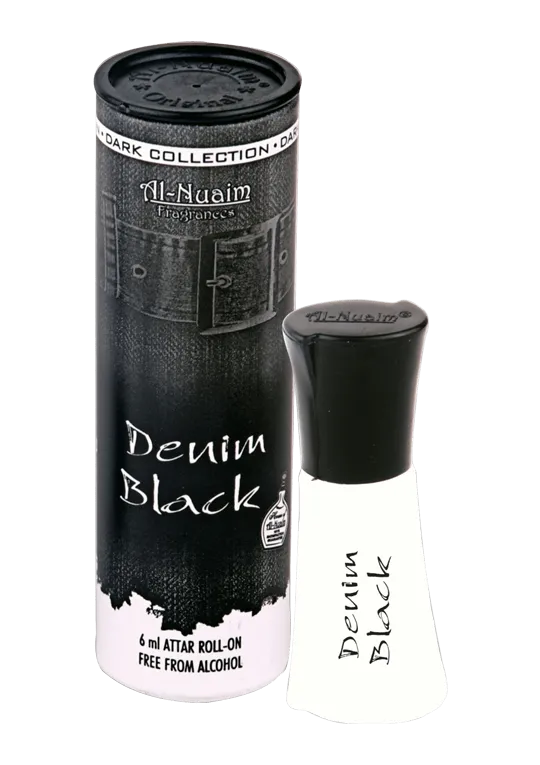 Al Nuaim Denim Black Attar 6ml