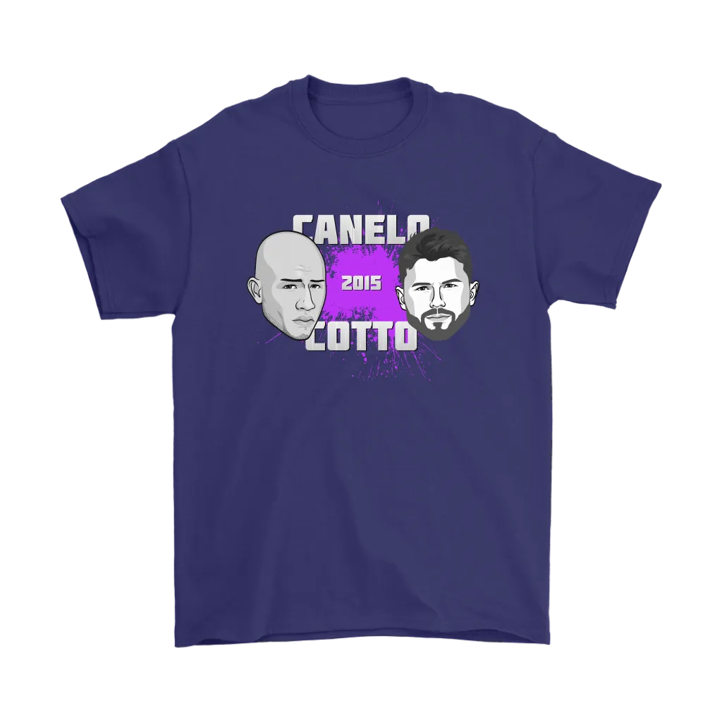 Alvarez vs Cotto Fight Cartoon SPLAT T-Shirt