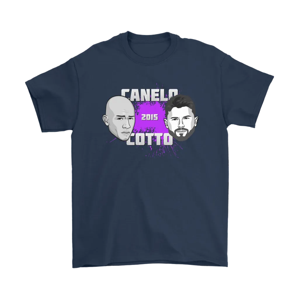 Alvarez vs Cotto Fight Cartoon SPLAT T-Shirt