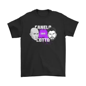 Alvarez vs Cotto Fight Cartoon SPLAT T-Shirt