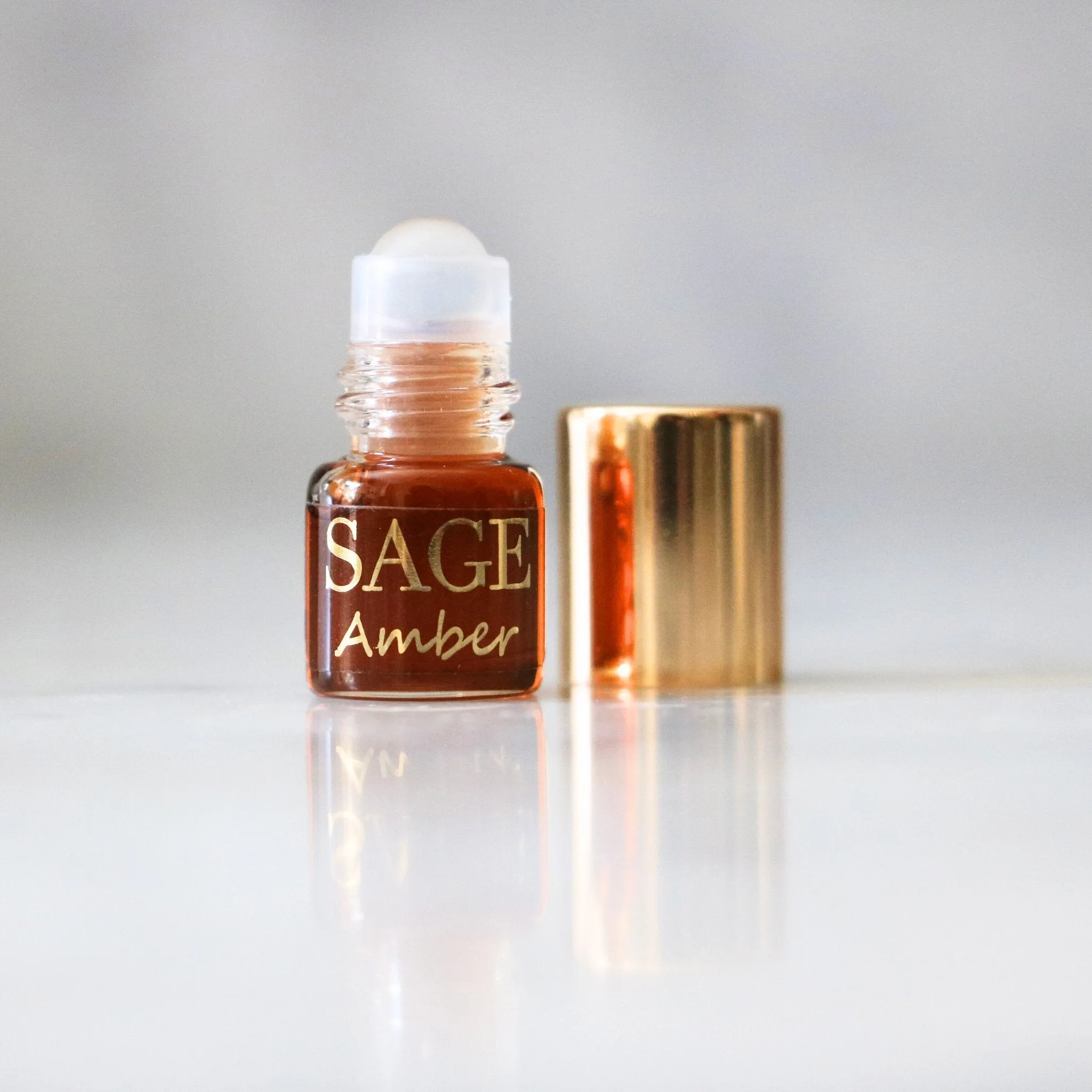 Amber Perfume Oil Concentrate Mini Rollie by Sage
