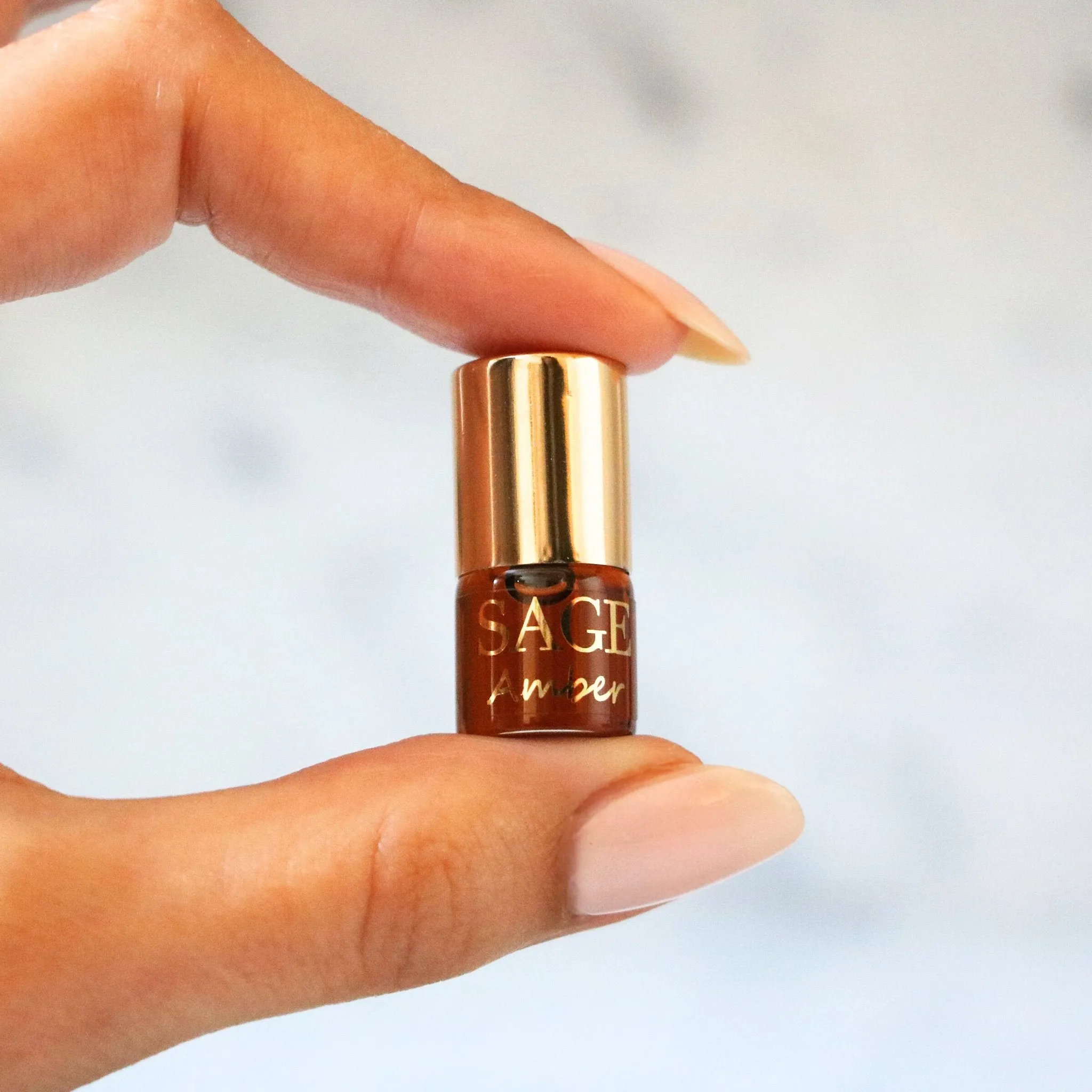 Amber Perfume Oil Concentrate Mini Rollie by Sage