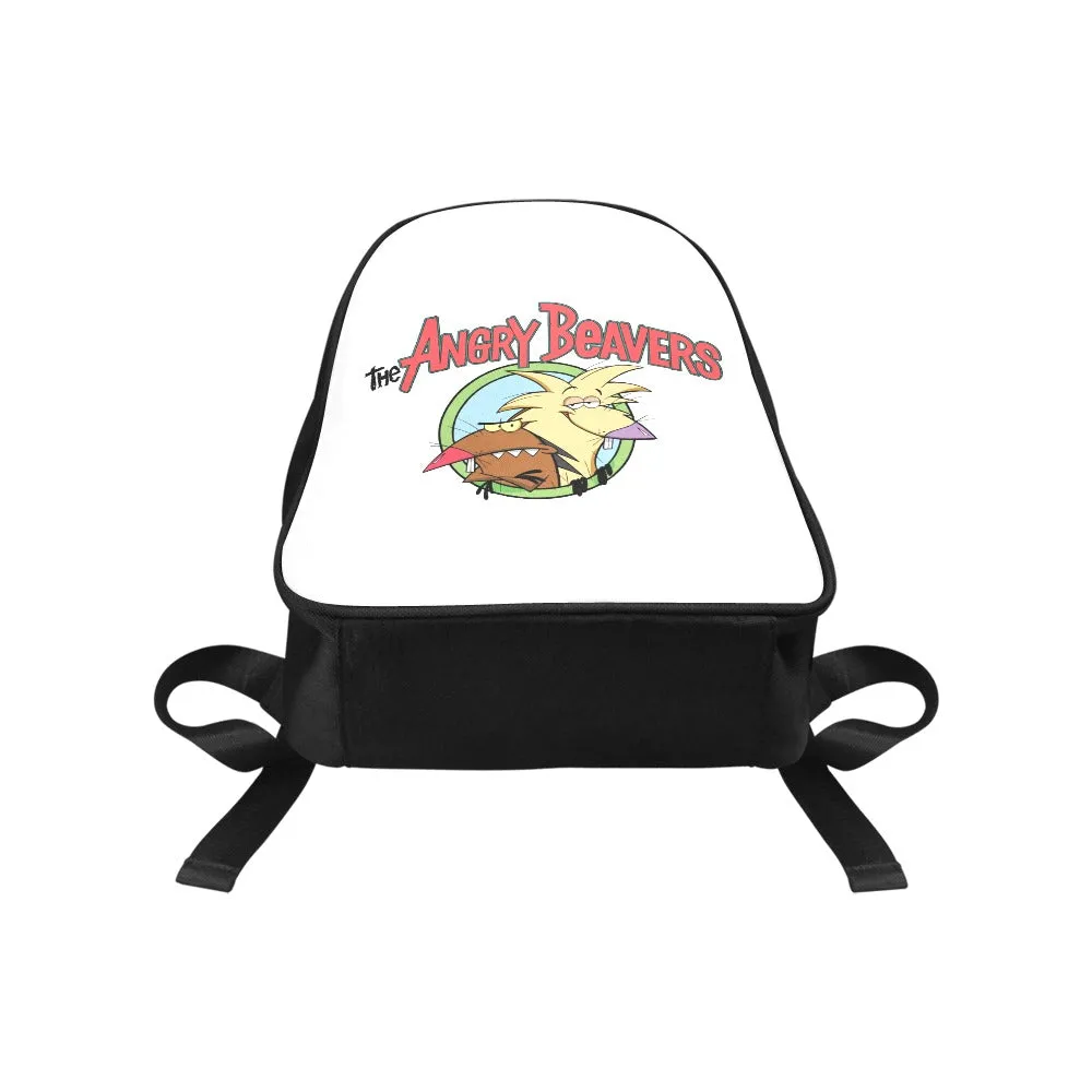 Angry Beavers Canvas Backpack