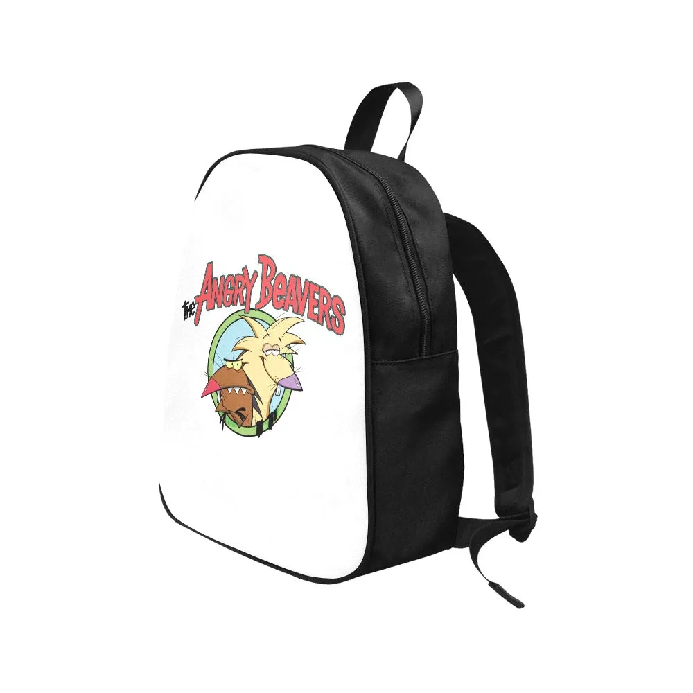 Angry Beavers Canvas Backpack