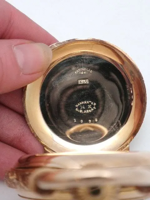 Antique Elgin 14K Pocket Watch