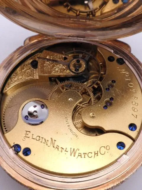 Antique Elgin 14K Pocket Watch