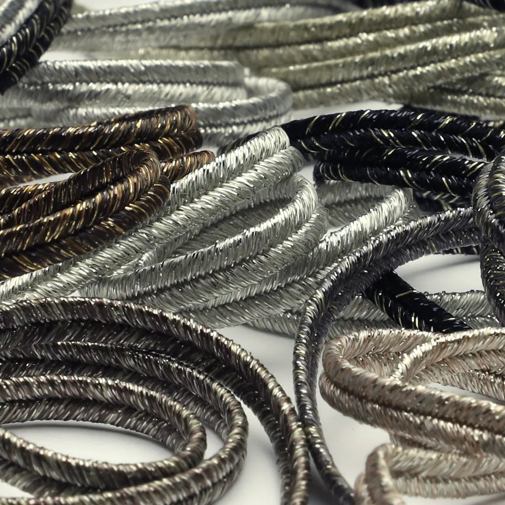 Antique Metallic Trimming Braid #2 Silver