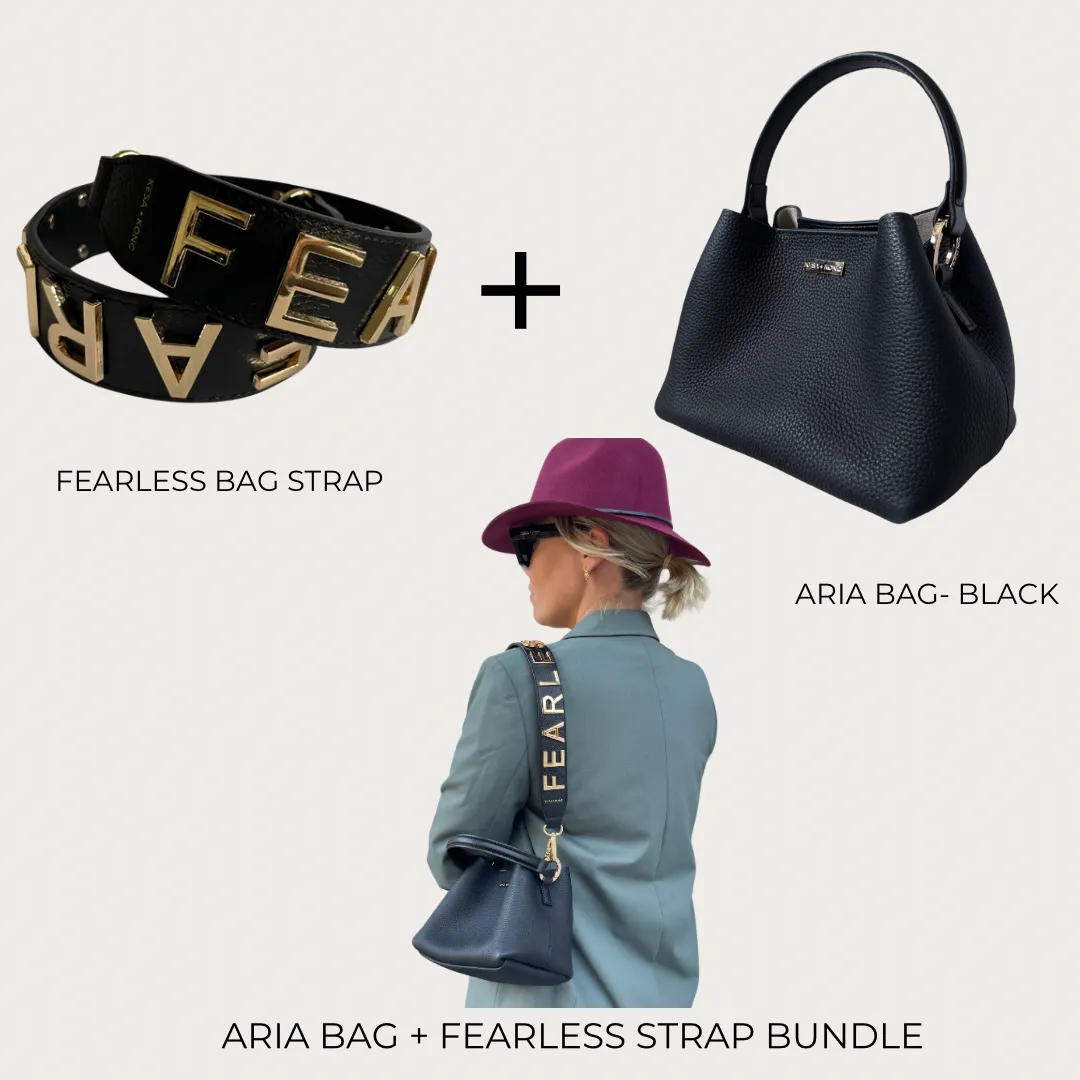Aria Petite Bag   Fearless Strap Bundle