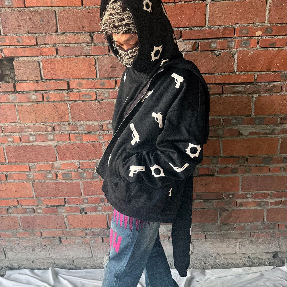 Art In War Double-Sided Hoodie