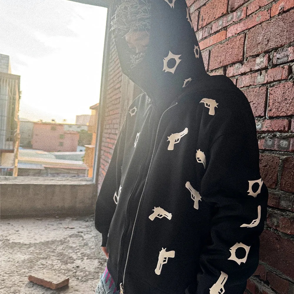 Art In War Double-Sided Hoodie