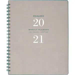 At-A-Glance Signature Collection Weekly/Monthly Planner, Gray