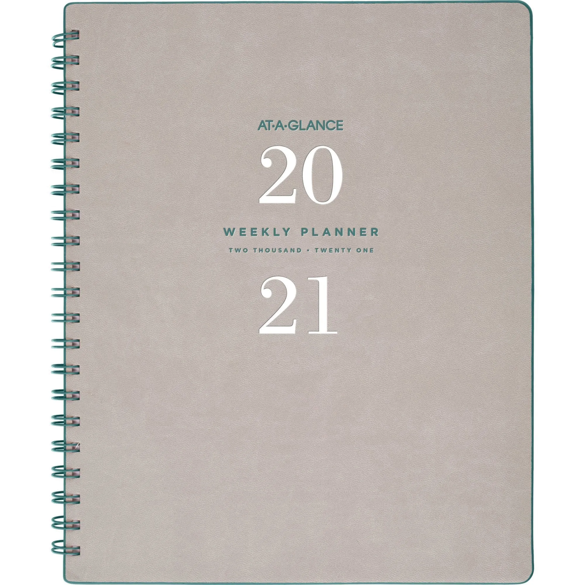 At-A-Glance Signature Collection Weekly/Monthly Planner, Gray