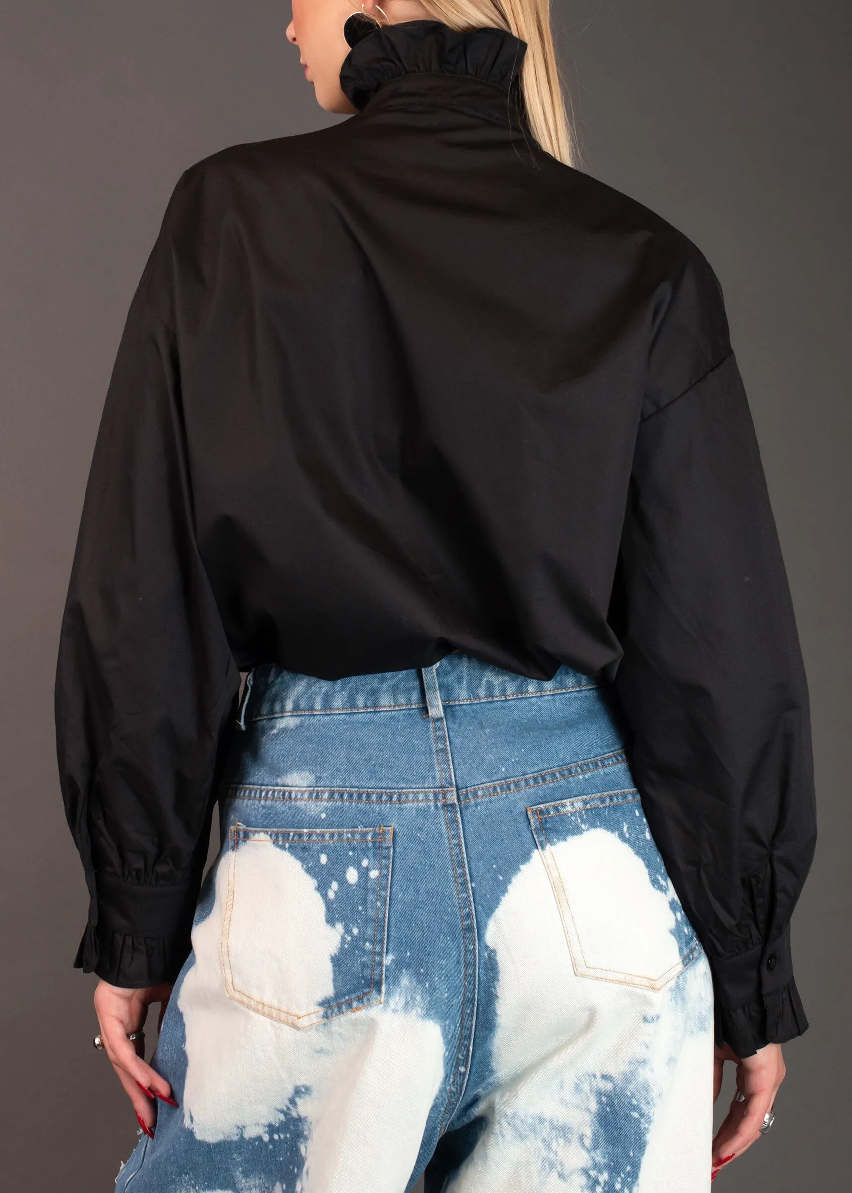 Avant Garde Embellished Dress Shirt