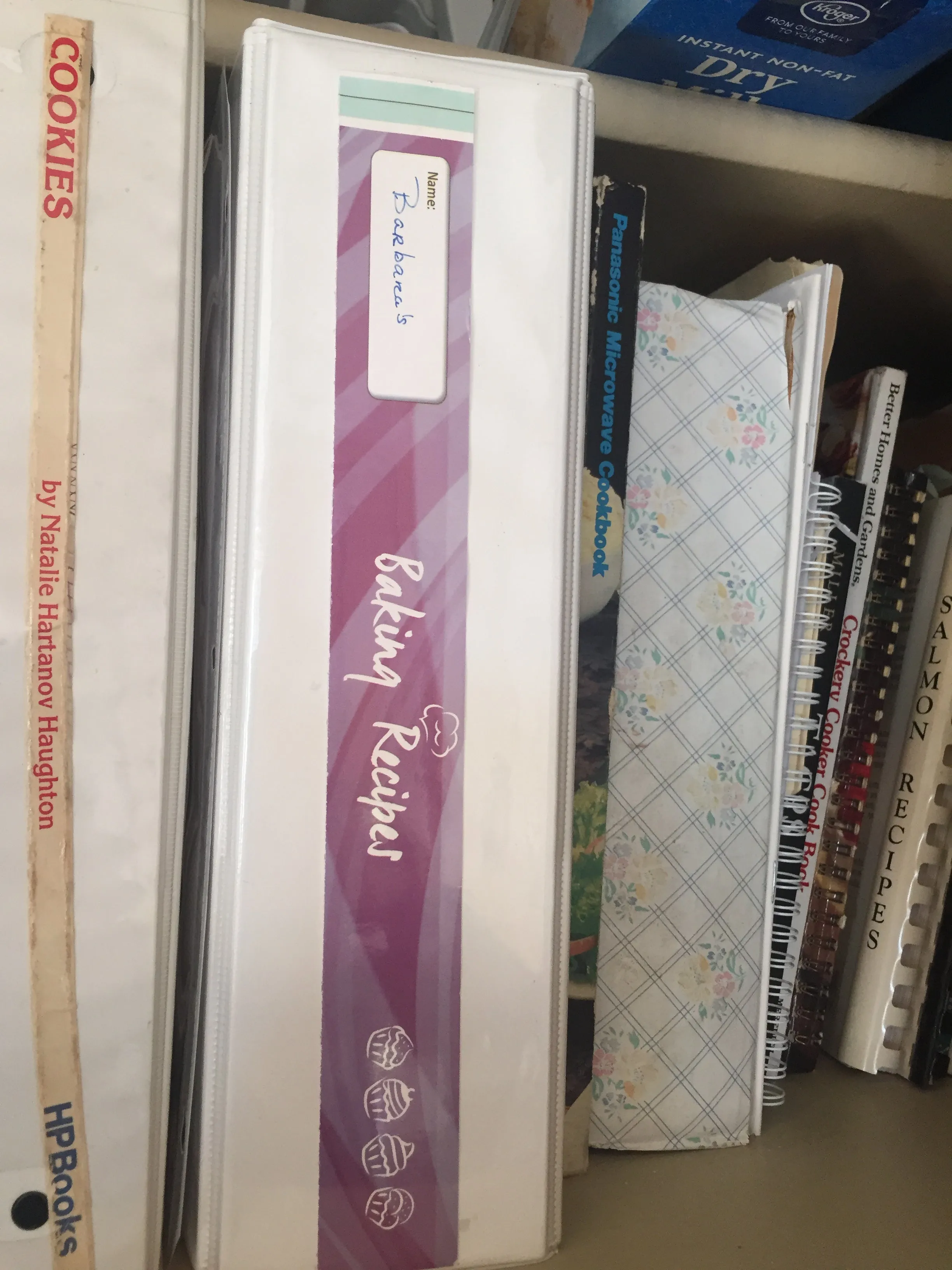 Baker's Recipe Organizer Kit: LONG Index Tabs