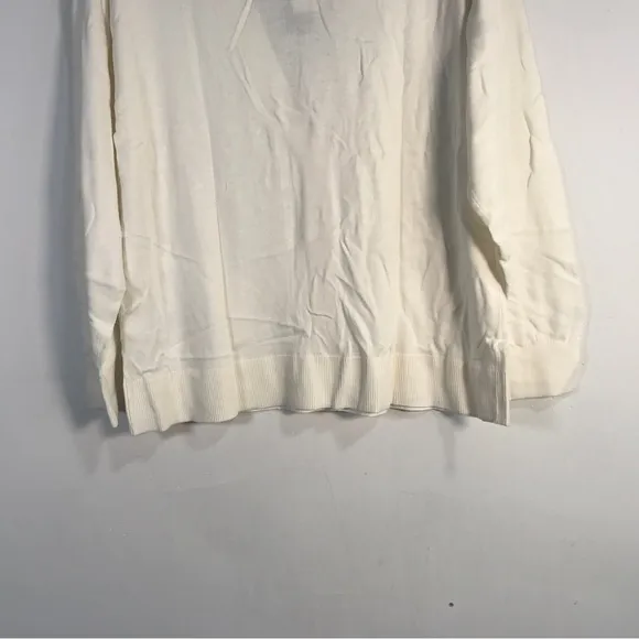 Banana Republic Forever Yarn V-Neck Button Cardigan, Women's Size XL - Snow Day