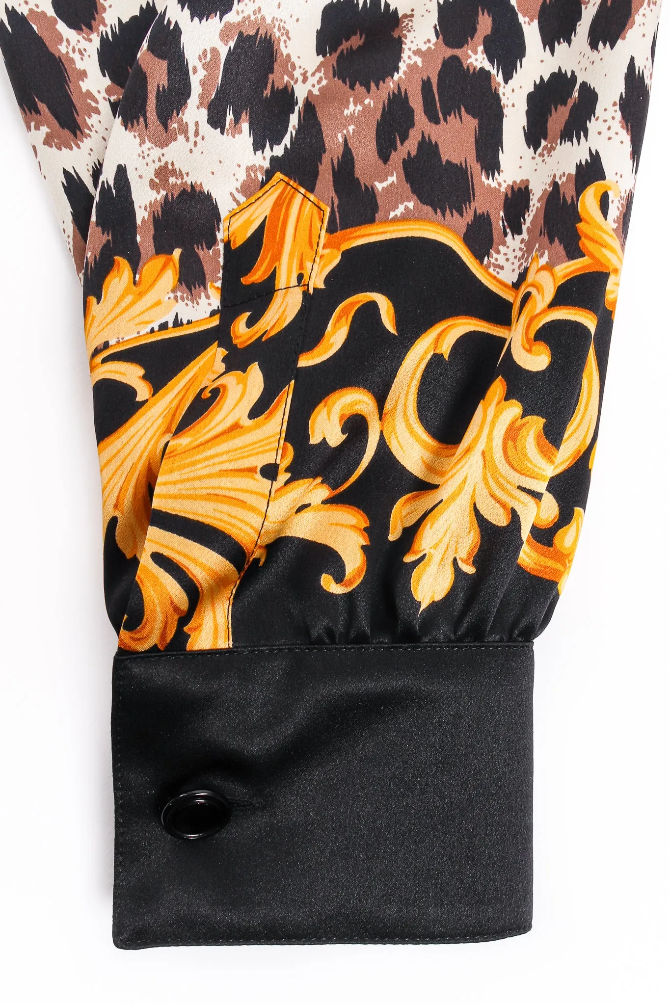Baroque Leopard Print Shirt
