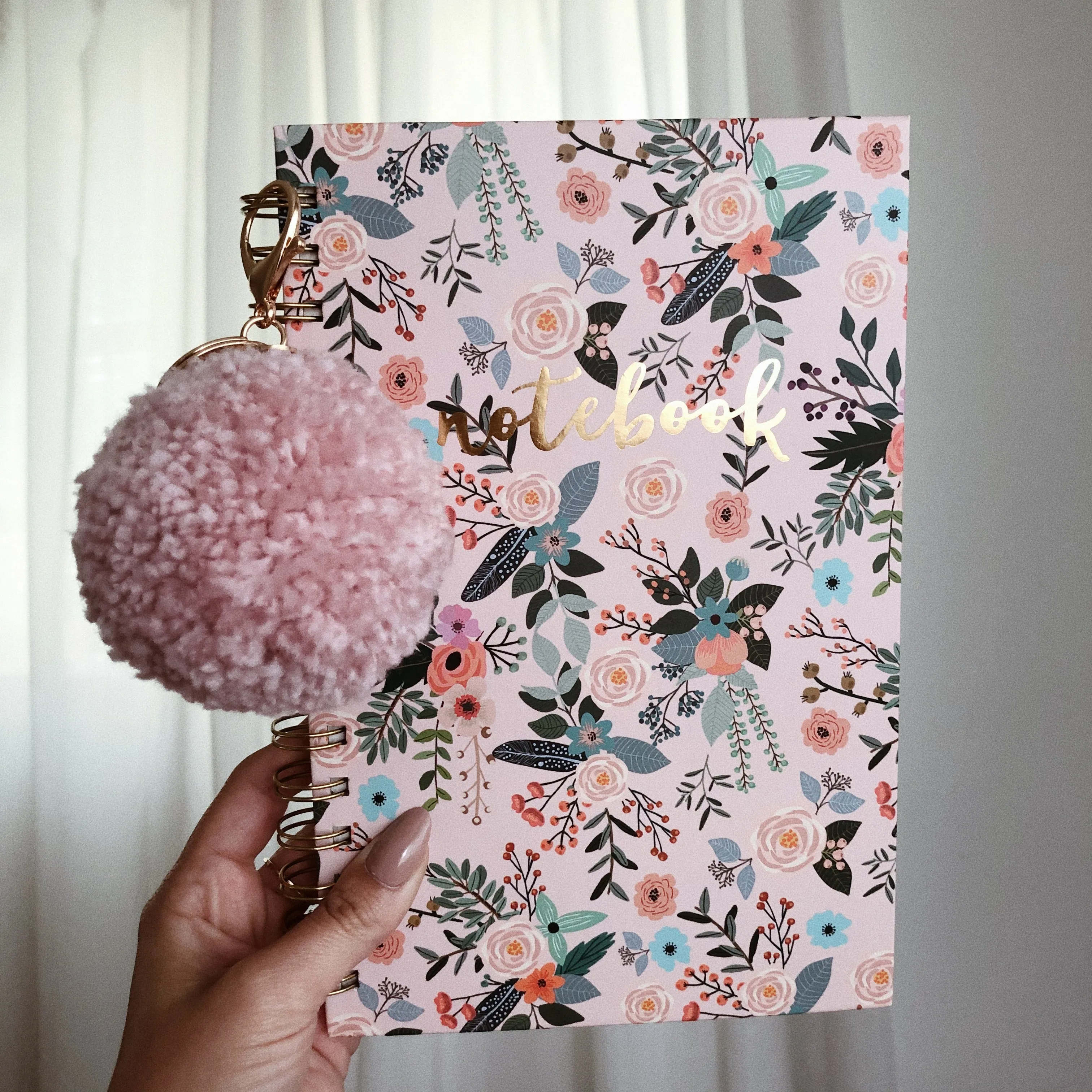 Berry Sorbet - Pom Pom Keychain Charm