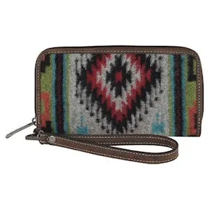 BG23123215W Justin Ladies Wallet Southwest Aztec
