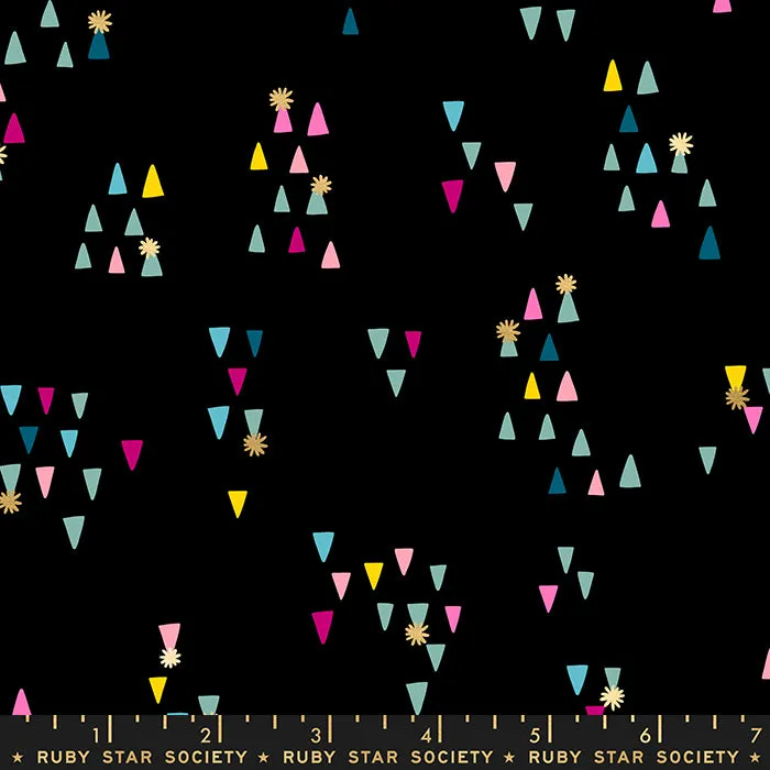 Birthday, Hats in Black - 25.5" REMNANT