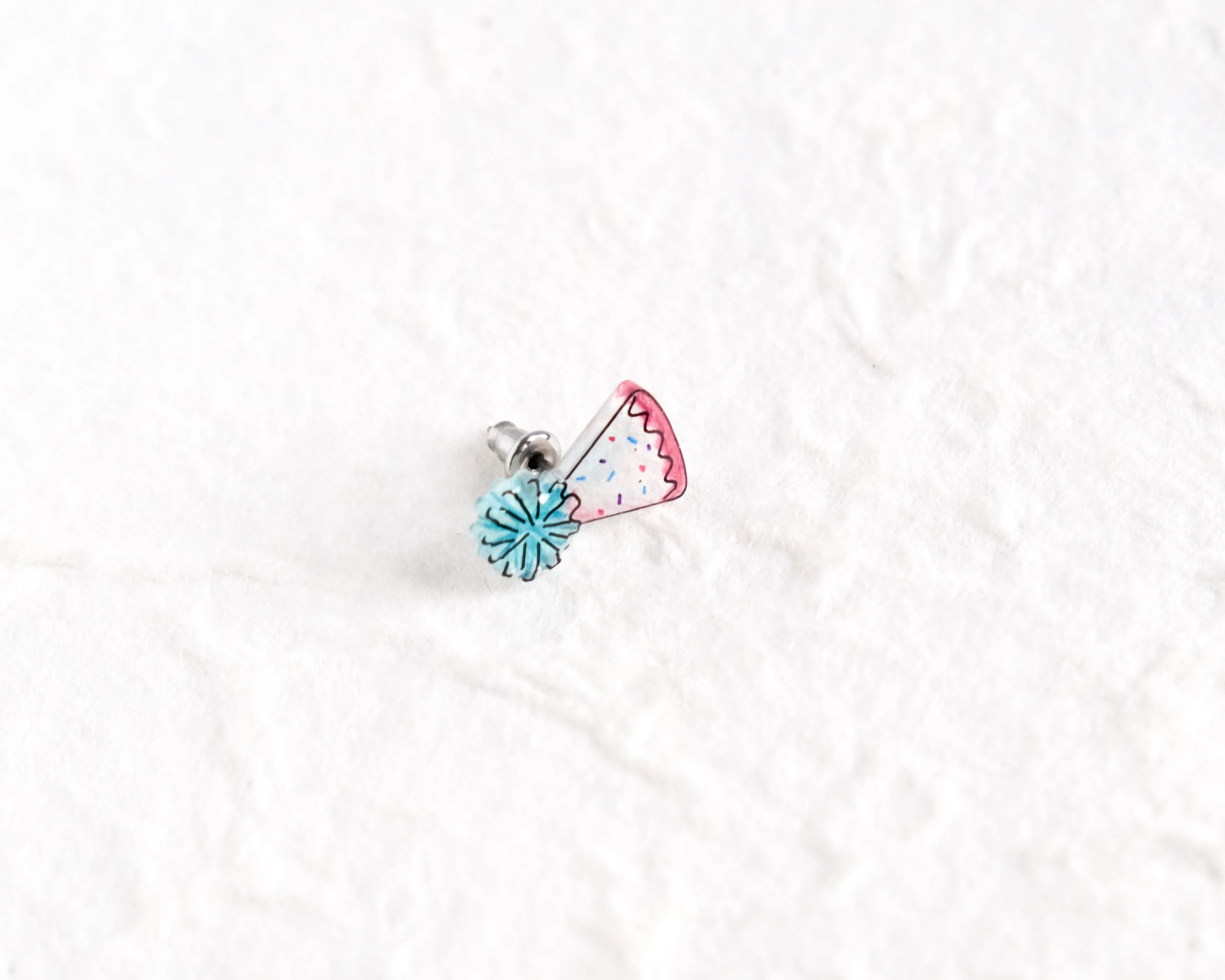Birthday Party Hat Joyful Stud Earrings