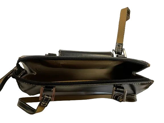Black Short Strap Shoulder Bag