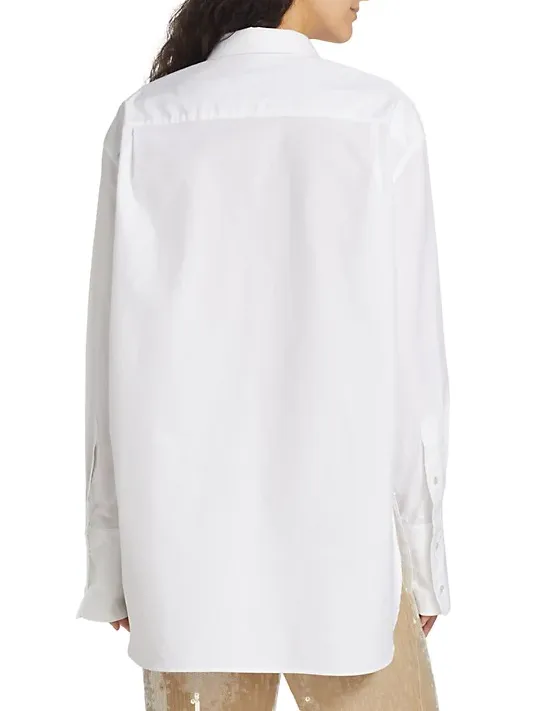 Blanche Tuxedo Shirt