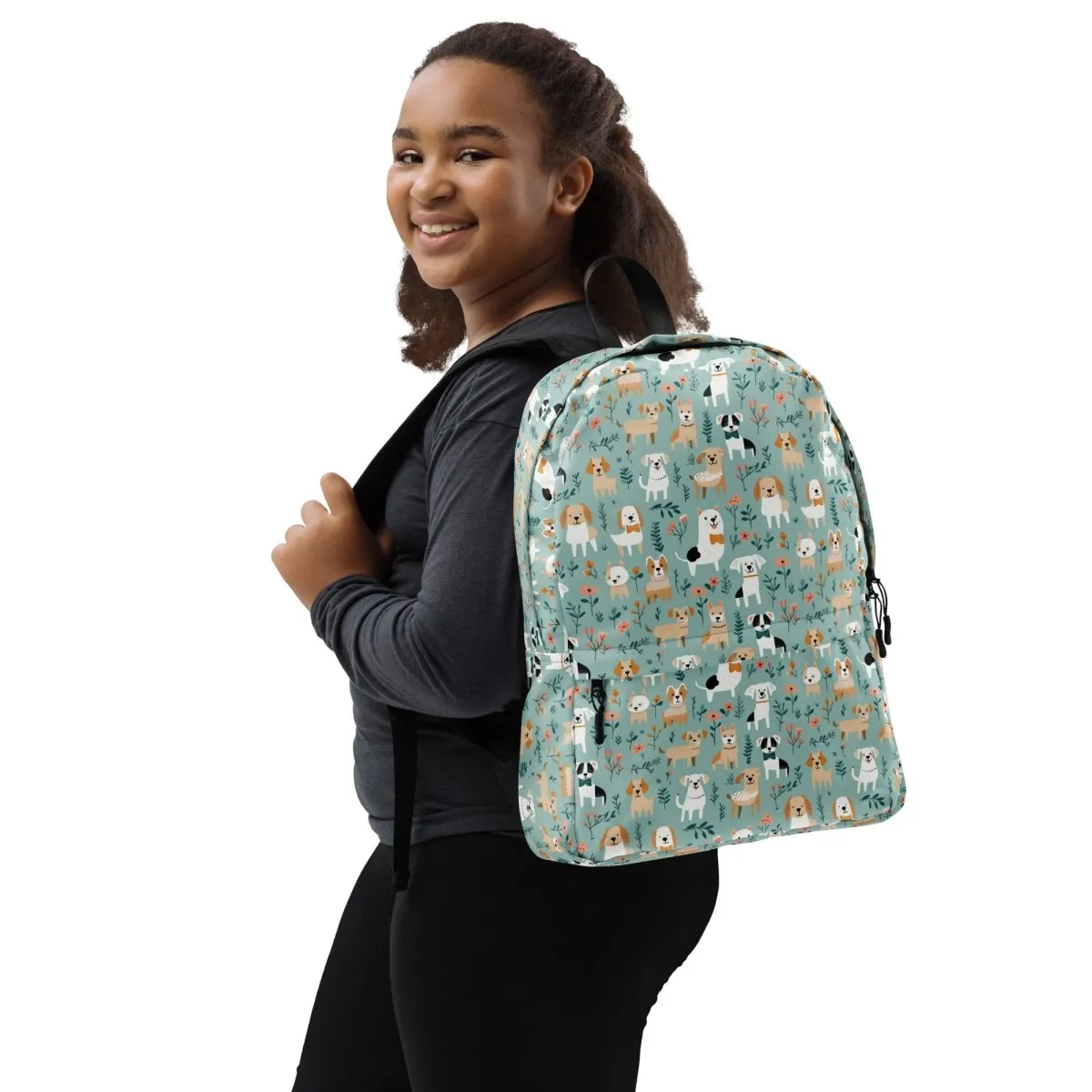 Blue Puppies Backpack