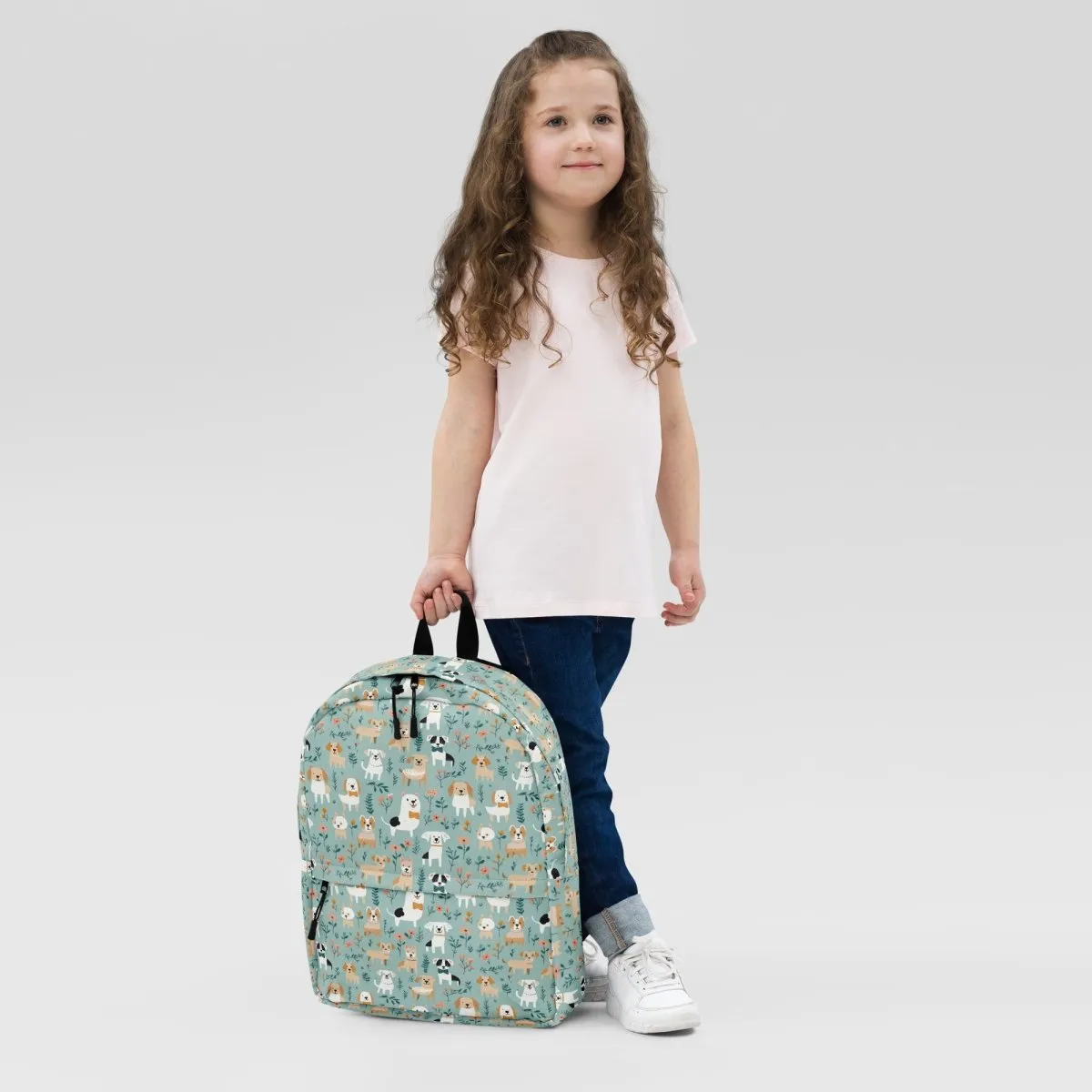 Blue Puppies Backpack