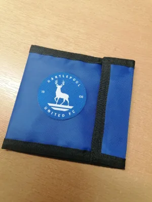 Blue Velcro Wallet