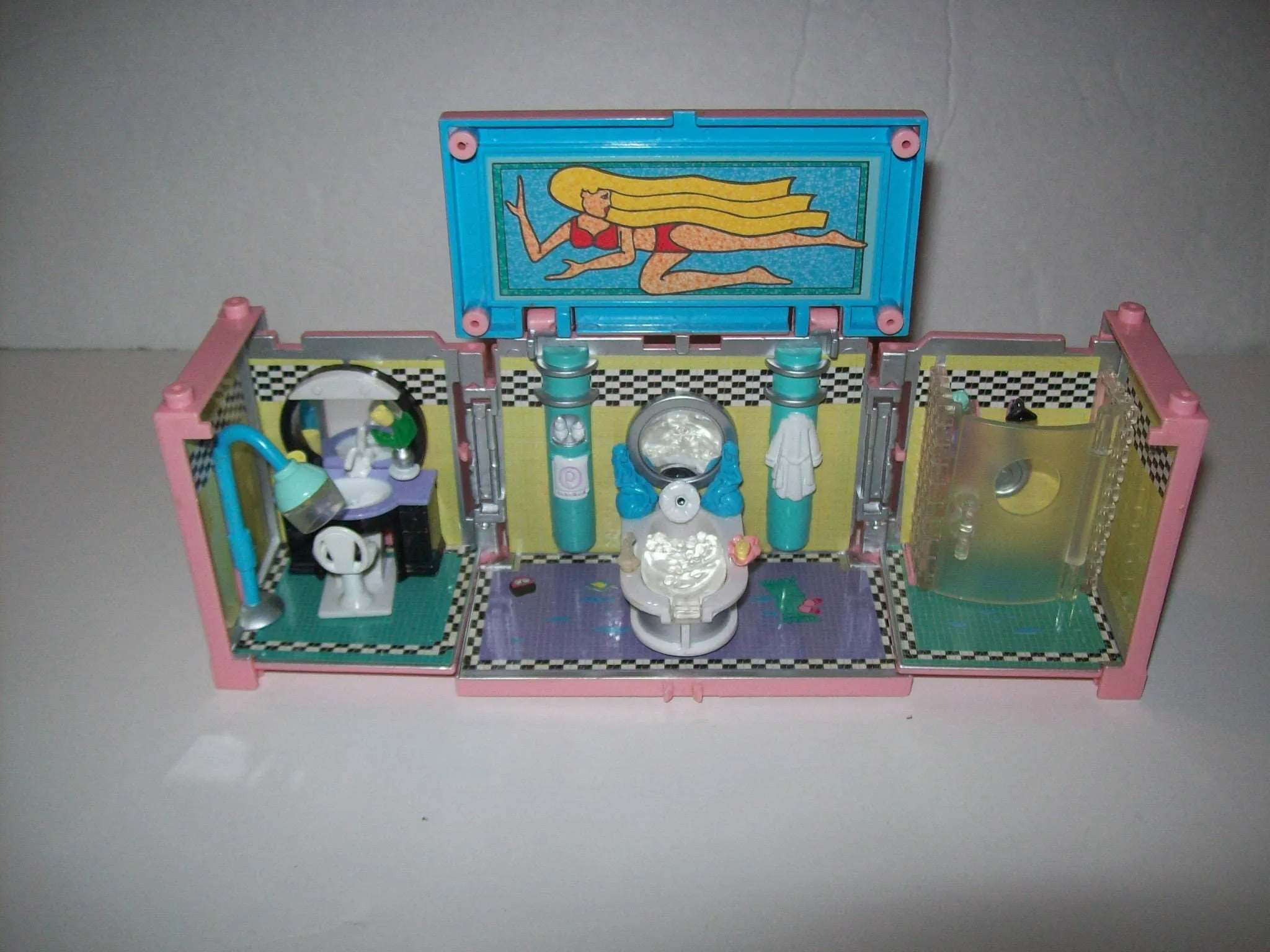 Bluebird Polly Pocket, Doll, Beauty Salon Spa