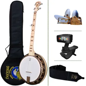 Bluegrass Banjo Beginner Package - Deering Goodtime Two