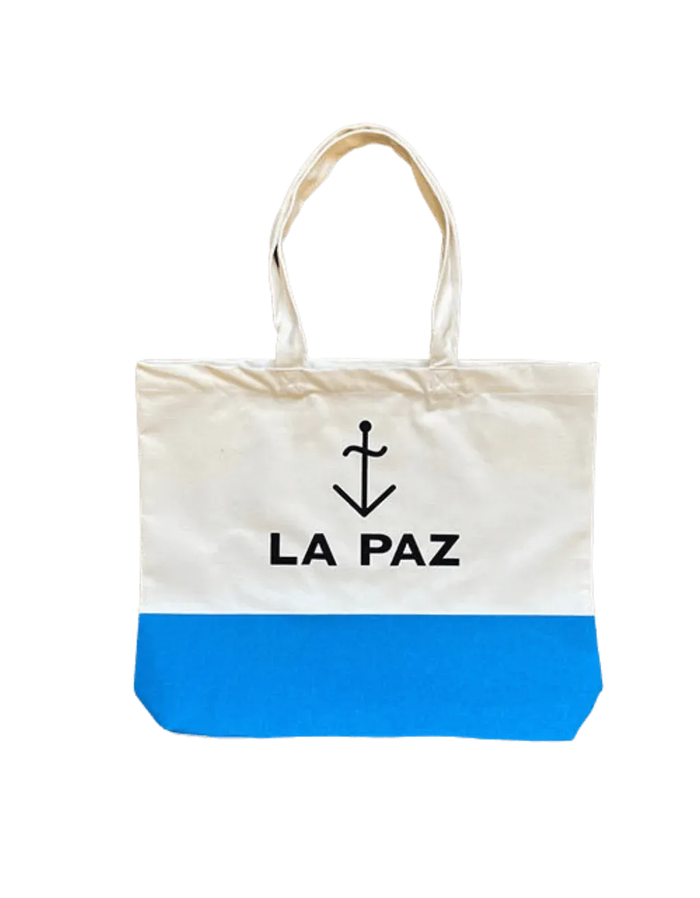 Bolso Tote Bag La Paz ecru blue